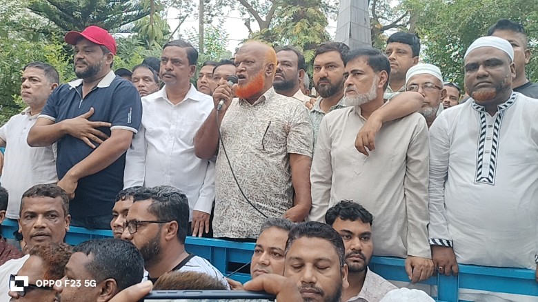 চট্টগ্রামে এরশাদ উল্লাহকে হত্যার চেষ্টার প্রতিবাদে বোয়ালখালী