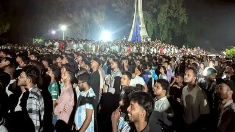 আর্জেন্টিনার জয়ে চবিতে সমর্থকদের উল্লাস...