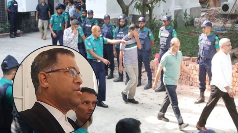 সেই ১৫ সেনা কর্মকর্তার পক্ষে লড়বেন না ব্যারিস্টার সারওয়ার