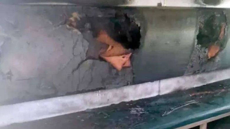 ট্রেনে আগুন দুর্বৃত্তদের