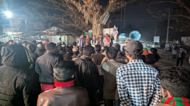 খাগড়াছড়ির দীঘিনালায় প্রথমবার দাঁড়িপাল্লার প্রার্থীর প্রচ