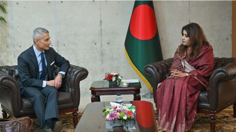 পররাষ্ট্র মন্ত্রণালয়ে পল কাপুর, বৈঠক করছেন প্রতিমন্ত্রীর সঙ্