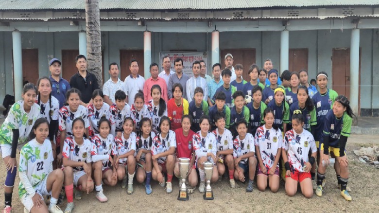 টাইব্রেকারে বান্দরবানের শিরোপা; খাগড়াছড়িতে প্রাণবন্ত ফুটবল ম