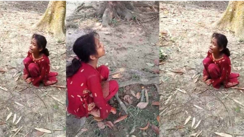 সৎ মায়ের নির্যাতন, মায়ের কবরের পাশে শিশুর কান্না