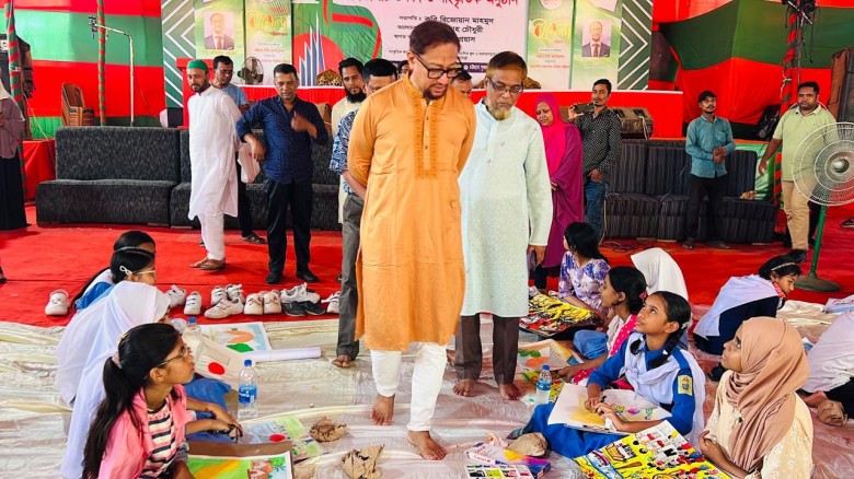 “শিশুদের সৃজনশীলতা ও দেশপ্রেমই আগামীর শক্তি” — মেয়র ডা. শাহা