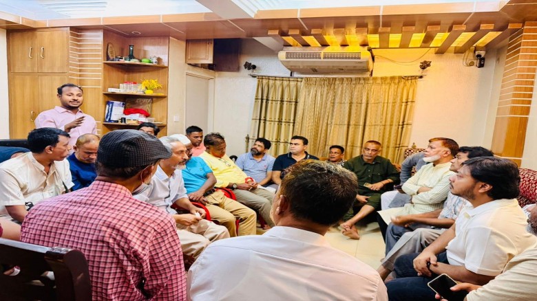 ২৩ নং উত্তর পাঠানটুলি ওয়ার্ড বিএনপির মতবিনিময় সভা