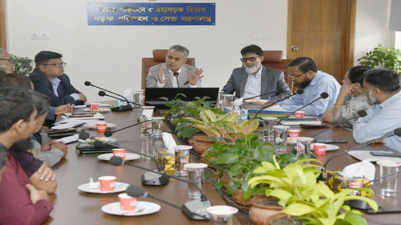 সড়ক, রেল ও নৌ -পরিবহন মন্ত্রীর সাথে দ্বি-পাক্ষিক বৈঠক অনুষ্ঠ