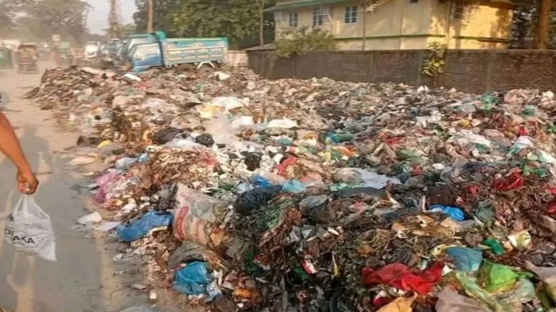 চট্টগ্রামে কালুরঘাটে ময়লার ভাগাড়, অতিষ্ঠ পথচারী