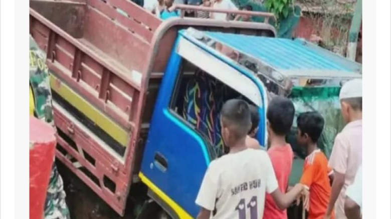 টেকনাফে ট্রাকচাপায় নারী নিহত, গুরুতর আহত ৩