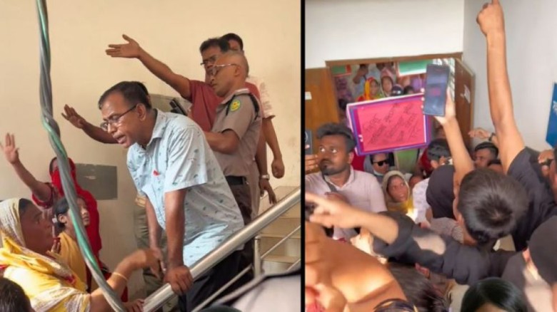 এলাকাবাসী, পল্লবী থানা ঘেরাও