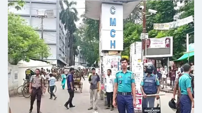 চমেক এলাকায় এনসিপি নেতাকর্মী ও অ্যাম্বুলেন্স চালকদের হাতাহাত