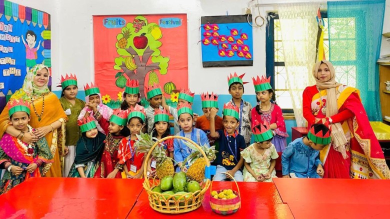 ফল উৎসবে রঙিন চিটাগাং ভিক্টরি ন্যাশনাল স্কুল, আনন্দ-উচ্ছ্বাস
