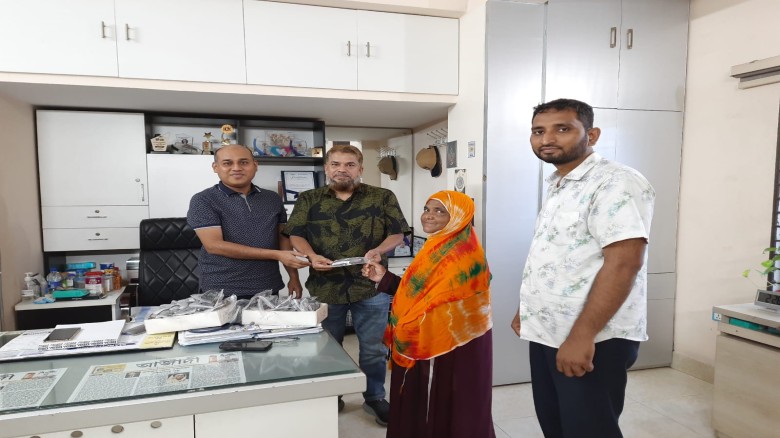 গোল্ডেন ডায়াগনস্টিক ও Serve for Smile-এর উদ্যোগে ১৩০ জন পেল