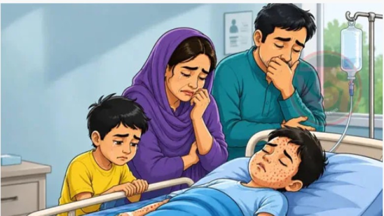 ২৪ ঘণ্টায় হামের উপসর্গে আরও ৪ শিশুর প্রাণহানি