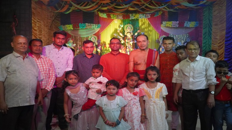 লংগদুতে শারদীয় দুর্গোৎসবে সেনাবাহিনীর সম্প্রীতির বার্তা